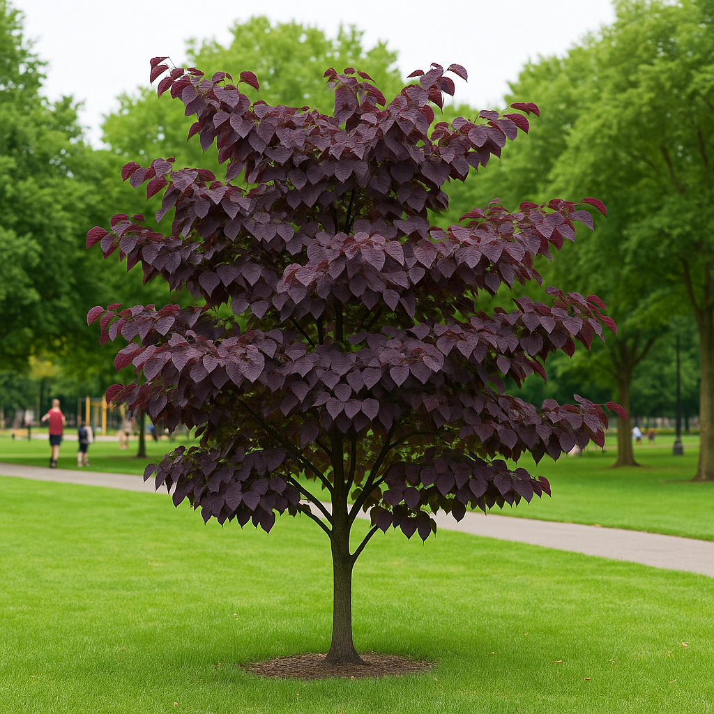 Forest Pansy Redbud Tree - Flowering Tree - Buy Online at Barely Rooted