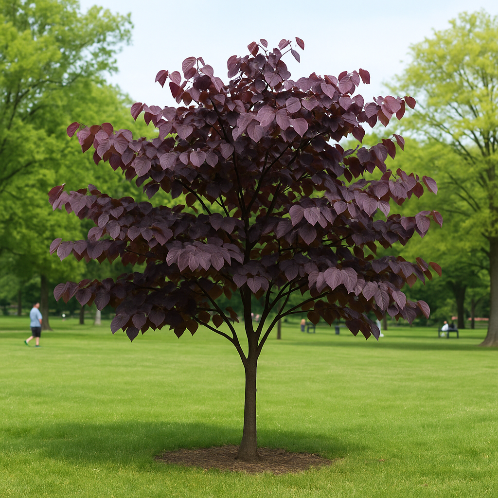 Forest Pansy Redbud Tree - Flowering Tree - Buy Online at Barely Rooted