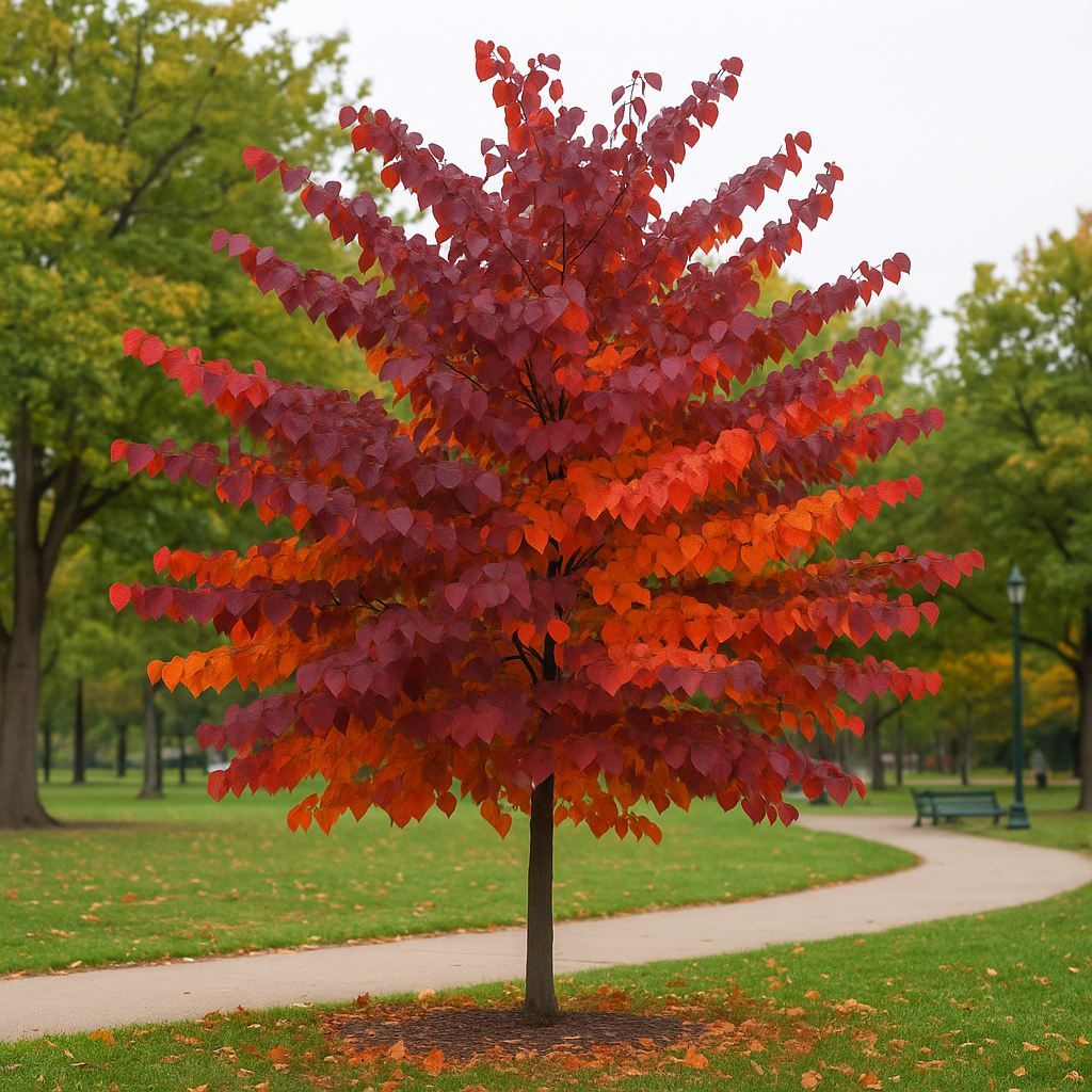 Forest Pansy Redbud Tree - Flowering Tree - Buy Online at Barely Rooted