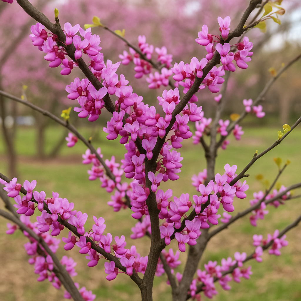 Forest Pansy Redbud Tree - Flowering Tree - Buy Online at Barely Rooted