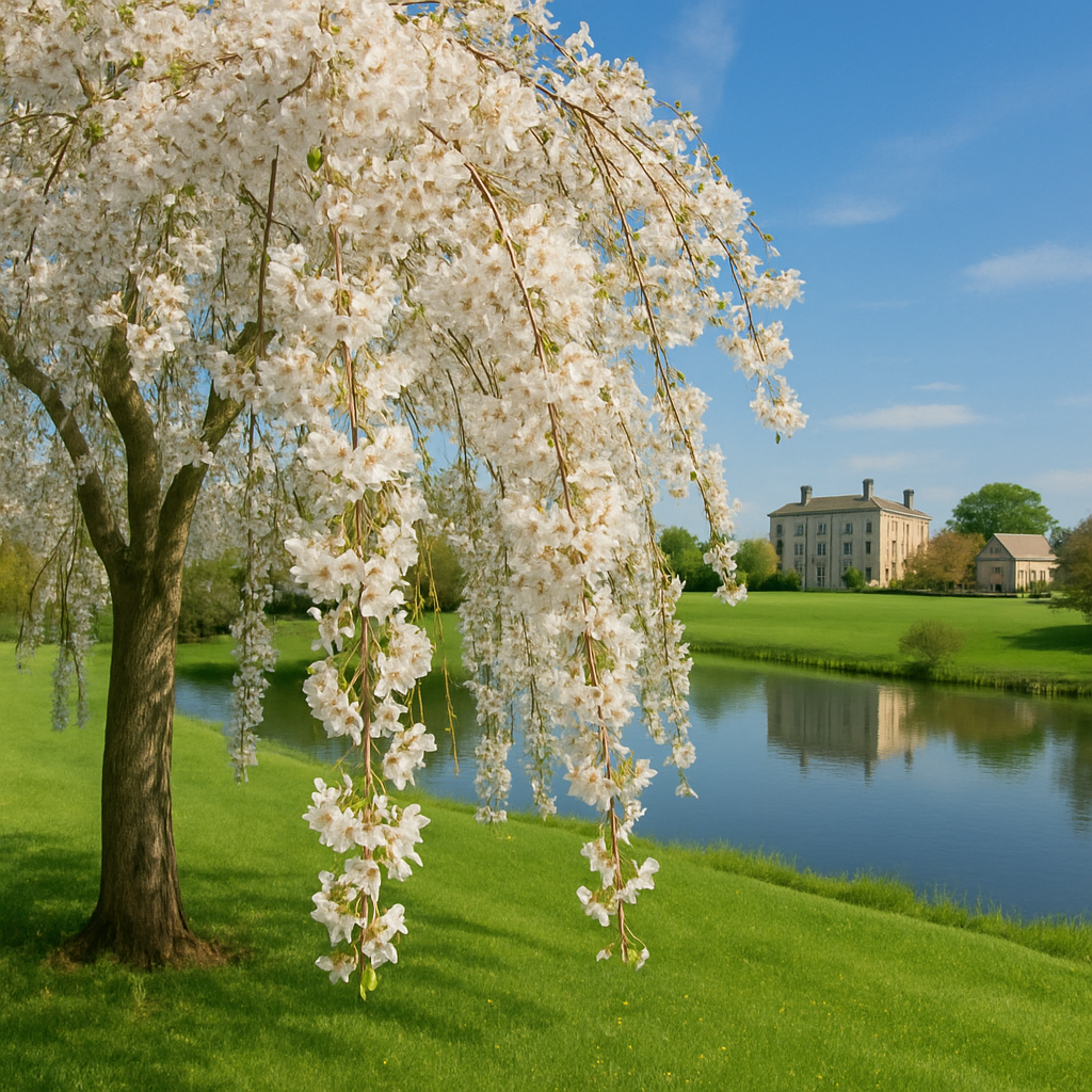 Weeping Yoshino Cherry Tree - Flowering Tree - Buy Online at Barely Rooted