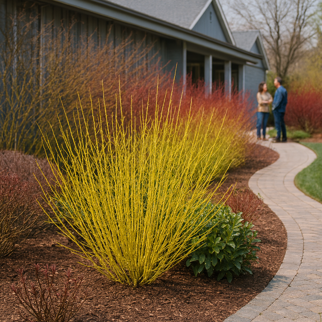 Yellow Twig Dogwood Shrub